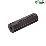 Piston in technopolymer loaded with carbon fiber for MP5 MARUI NGRS full metal rack 14 teeth FPS (fps-pm08cf)