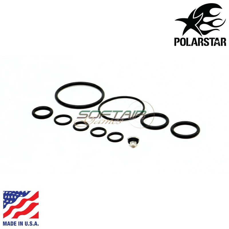 Set completo di O-ring e vite JACK (escluso MP7) PolarStar (10000417)