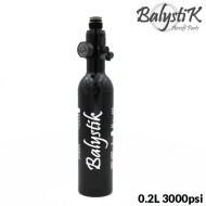 Bombola HPA Alu da 0.2L 3000psi con HP preset Balystik (BA-HPA-13CI-800)