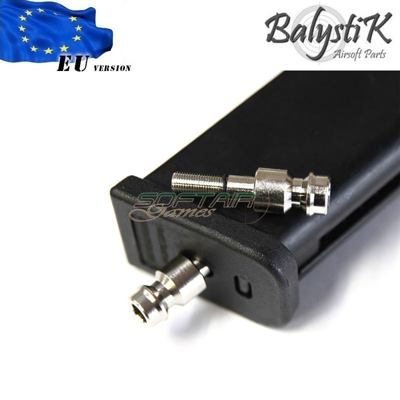 Connettore maschio HPA versione EU per caricatori MARUI GBB Balystik (BA-HPA-GBBNIPM-EU)