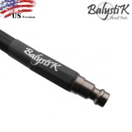 PREMIUM Braided line BLACK 100cm US Connector for HPA Balystik (BA-HPA-BLPBK-US)