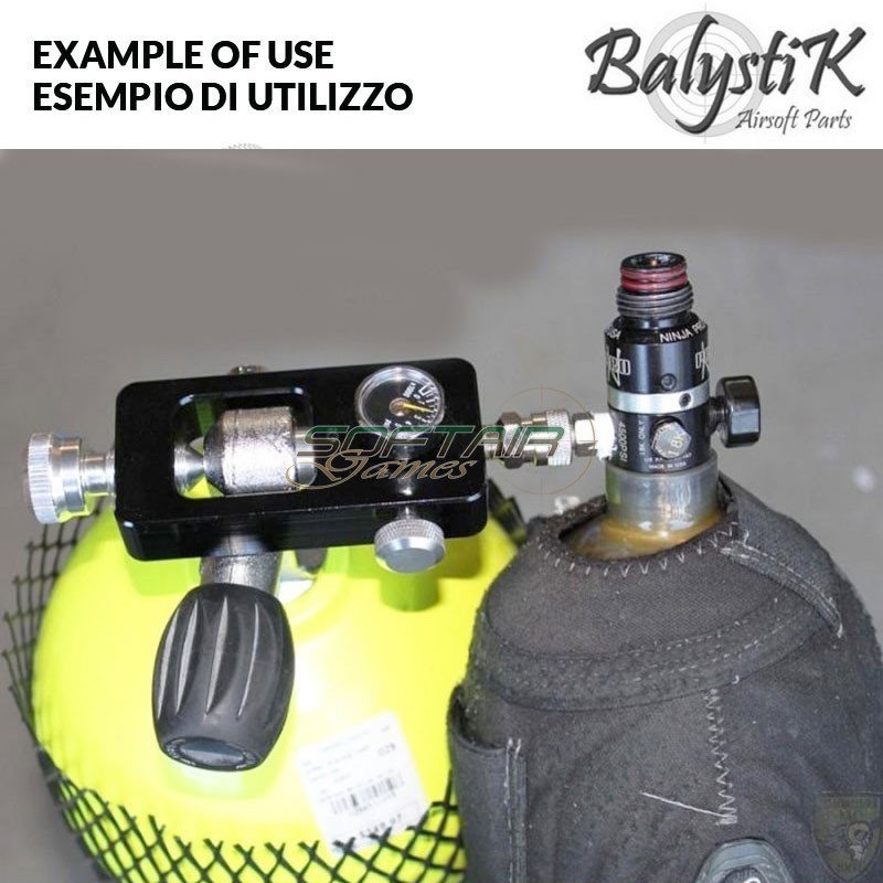 Scuba HPA Fill Station Balystik (BA-SCUBA-BK)