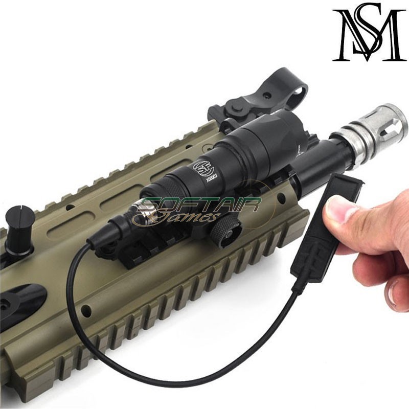 Torcia M300A SF Mini scout two control kit BLACK Mil-Sim (MS-191-BK)