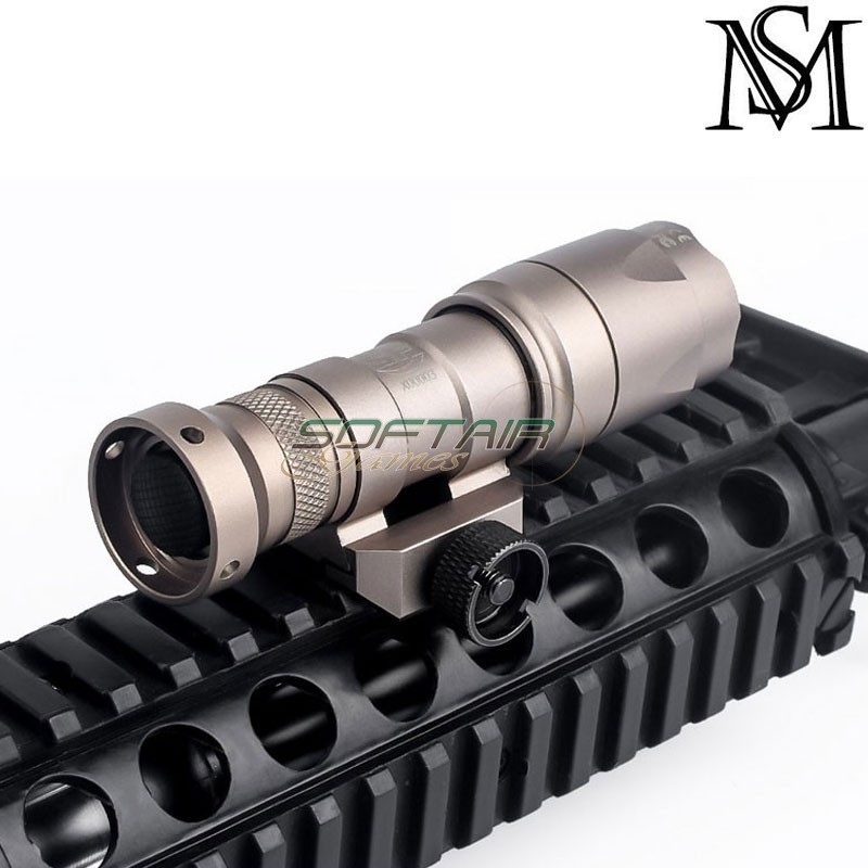 Flashlight M300A SF Mini scout two control kit DARK EARTH Mil-Sim (MS-191-DE) Flashlight M300A SF Mini scout two control kit DARK EARTH Mil-Sim (MS-191-DE)