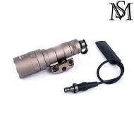 Flashlight M300C SF Mini scout DARK EARTH Mil-Sim (MS-4026-DE) Flashlight M300C SF Mini scout DARK EARTH Mil-Sim (MS-4026-DE)