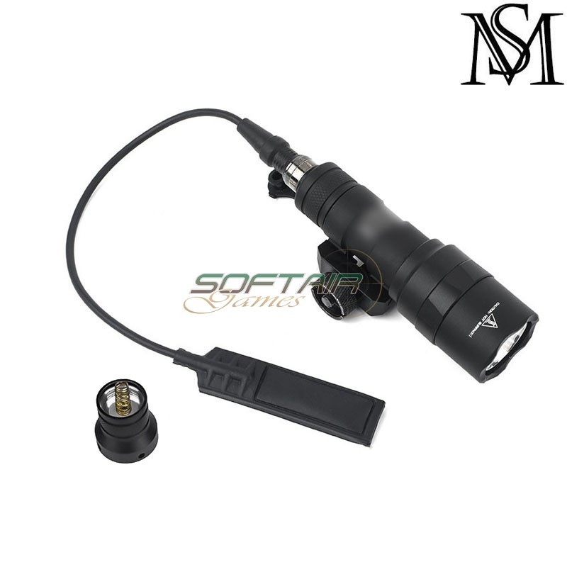 Flashlight M300C SF Mini scout two control BLACK Mil-Sim (MS-358-BK) Flashlight M300C SF Mini scout two control BLACK Mil-Sim (MS-358-BK)