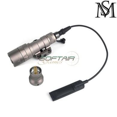 Flashlight M300C SF Mini scout two control DARK EARTH Mil-Sim (MS-358-DE)