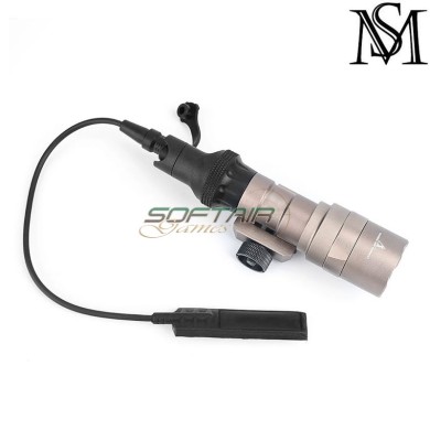 Flashlight M300C SF Mini scout Dual function DARK EARTH Mil-Sim (MS-4028-DE)