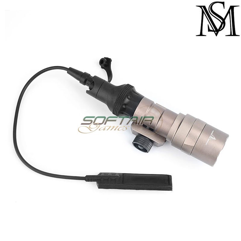 Flashlight M300C SF Mini scout Dual function DARK EARTH Mil-Sim (MS-4028-DE) Flashlight M300C SF Mini scout Dual function DARK EARTH Mil-Sim (MS-4028-DE)