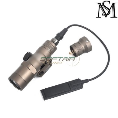 Flashlight M300B SF Mini scout two control DARK EARTH Mil-Sim (MS-4023-DE)