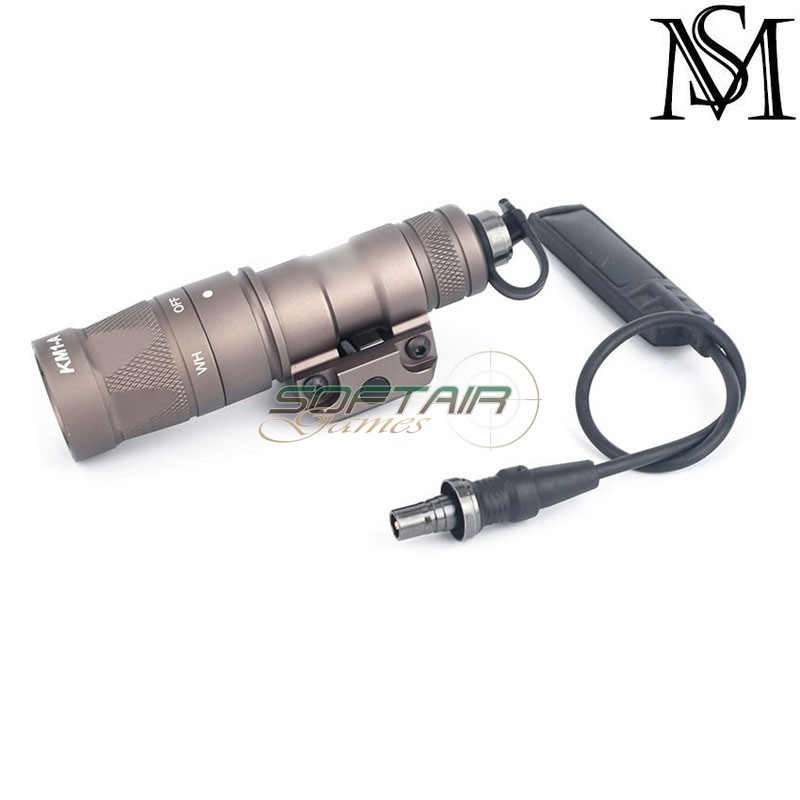 Flashlight M300W SF Mini scout DARK EARTH Mil-Sim (MS-4029-DE) Flashlight M300W SF Mini scout DARK EARTH Mil-Sim (MS-4029-DE)