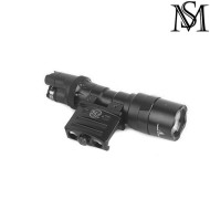 Torcia M312 SF C/RM45 Offset mount BLACK Mil-Sim (MS-441-BK) Torcia M312 SF C/RM45 Offset mount BLACK Mil-Sim (MS-441-BK)
