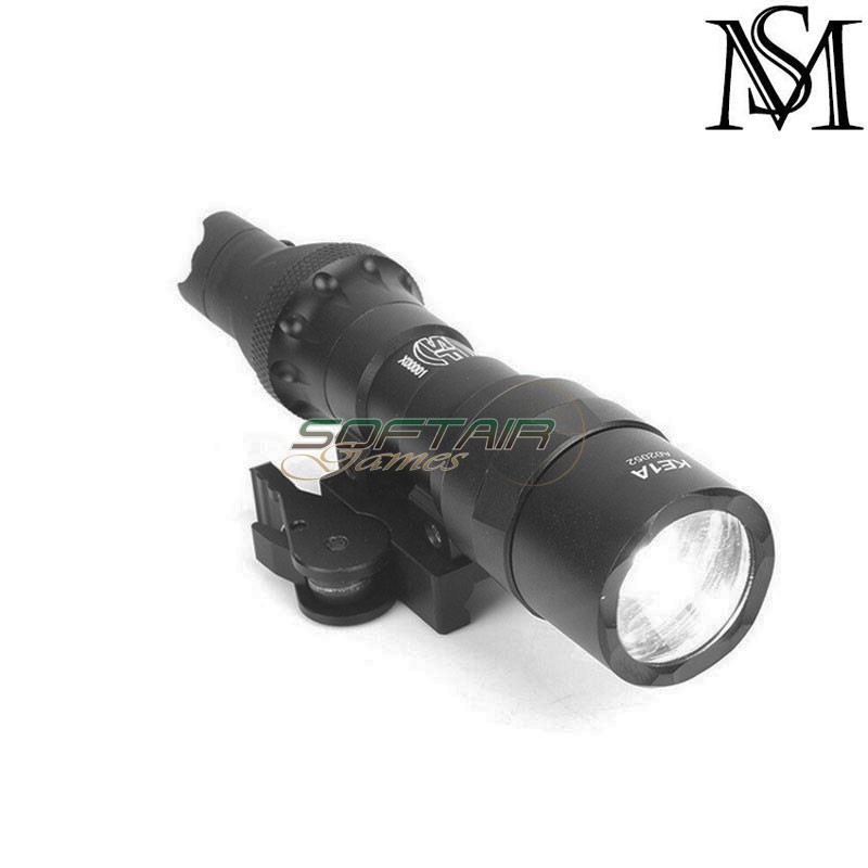 Flashlight M322 SF C/ADM mount BLACK Mil-Sim (MS-442-BK) Flashlight M322 SF C/ADM mount BLACK Mil-Sim (MS-442-BK)