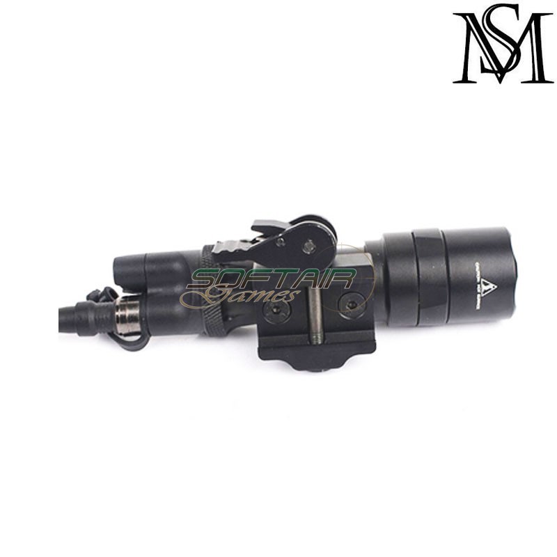Flashlight M322 SF C/ADM mount BLACK Mil-Sim (MS-442-BK) Flashlight M322 SF C/ADM mount BLACK Mil-Sim (MS-442-BK)