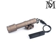 Torcia M600B SF Mini scout DARK EARTH Mil-Sim (MS-4037-DE) Torcia M600B SF Mini scout DARK EARTH Mil-Sim (MS-4037-DE)