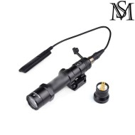 Flashlight M600B SF Mini scout two control kit BLACK Mil-Sim (MS-410-BK) Flashlight M600B SF Mini scout two control kit BLACK Mil-Sim (MS-410-BK)