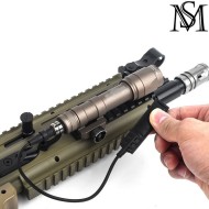 Flashlight M600C SF Mini scout two control kit DARK EARTH Mil-Sim (MS-072-DE) Flashlight M600C SF Mini scout two control kit DARK EARTH Mil-Sim (MS-072-DE)