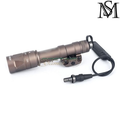Flashlight M600W SF Scout DARK EARTH Mil-Sim (MS-4048-DE)