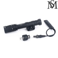 Flashlight M600W SF Scout two control kit BLACK Mil-Sim (MS-377-BK) Flashlight M600W SF Scout two control kit BLACK Mil-Sim (MS-377-BK)