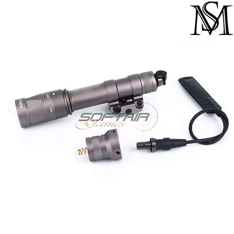 Torcia M600W SF Scout two control kit DARK EARTH Mil-Sim (MS-377-DE)
