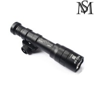 Torcia M600DF SF Scout two control kit BLACK Mil-Sim (MS-4001-BK)