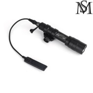 Torcia M600DF SF Scout BLACK Mil-Sim (MS-4046-BK)