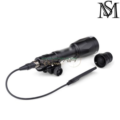 Flashlight M600P SF Scout two control kit BLACK Mil-Sim (MS-362-BK)