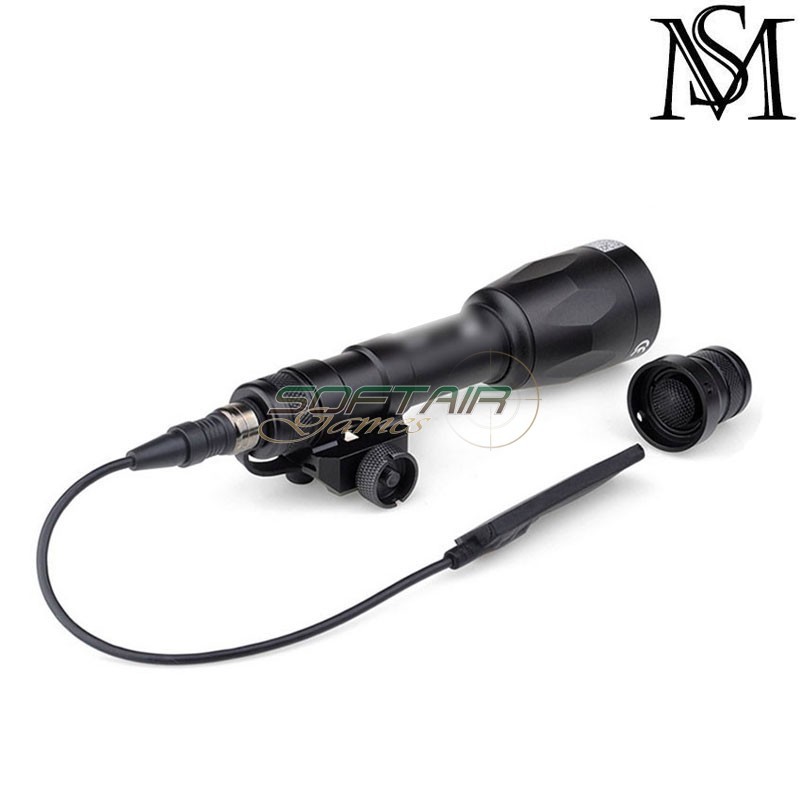 Flashlight M600P SF Scout two control kit BLACK Mil-Sim (MS-362-BK) Flashlight M600P SF Scout two control kit BLACK Mil-Sim (MS-362-BK)