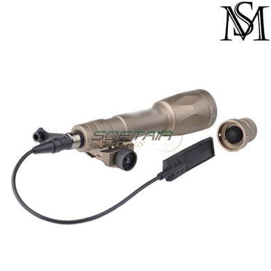 Flashlight M600P SF Scout two control kit DARK EARTH Mil-Sim (MS-362-DE)