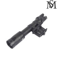 Torcia M612V SF C/RM45 Offset mount BLACK Mil-Sim (MS-445-BK)
