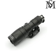 Torcia M300A SF Mini scout double remote BLACK Mil-Sim (MS-4006-BK)