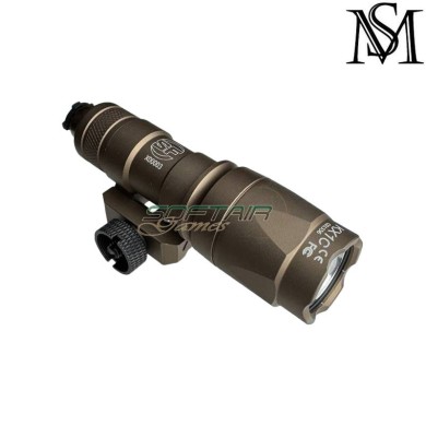 Torcia M300A SF Mini scout double remote DARK EARTH Mil-Sim (MS-4006-DE)