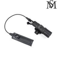 Flashlight M300B SF Mini scout double remote BLACK Mil-Sim (MS-4035-BK) Flashlight M300B SF Mini scout double remote BLACK Mil-Sim (MS-4035-BK)