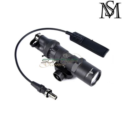 Flashlight M300B SF Mini scout SL07 Scout Dual Switch BLACK Mil-Sim (MS-4036-BK)