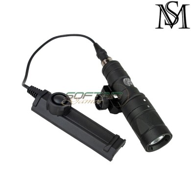 Flashlight M300W SF Mini scout double remote BLACK Mil-Sim (MS-4010-BK)