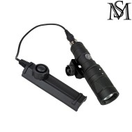 Flashlight M300W SF Mini scout double remote BLACK Mil-Sim (MS-4010-BK) Flashlight M300W SF Mini scout double remote BLACK Mil-Sim (MS-4010-BK)
