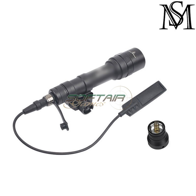 Flashlight M600U SF Mini scout two control kit BLACK Mil-Sim (MS-356-BK) Flashlight M600U SF Mini scout two control kit BLACK Mil-Sim (MS-356-BK)