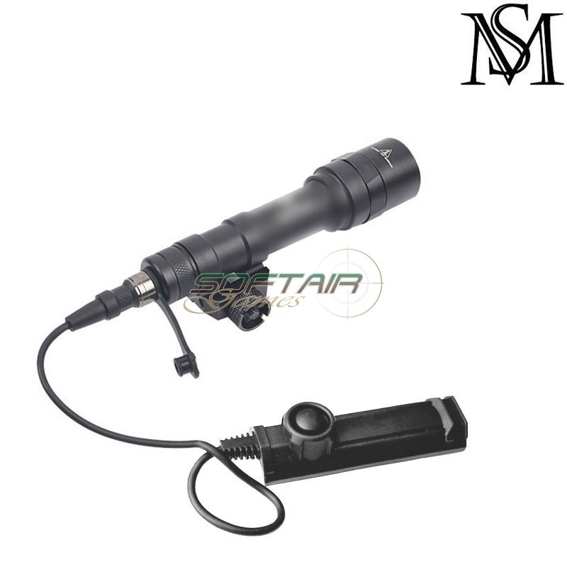 Flashlight M600U SF Mini scout double remote BLACK Mil-Sim (MS-4042-BK) Flashlight M600U SF Mini scout double remote BLACK Mil-Sim (MS-4042-BK)