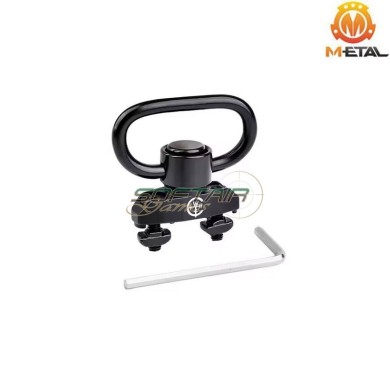 QD Sling ring Rotation Limited LC Metal® (ME04022-BK)