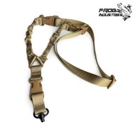 One-point sling Multi-function DARK EARTH with QD hook Frog Industries® (fi-7006-de)