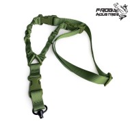 Cinghia un punto Multi funzione OLIVE DRAB con gancio QD Frog Industries® (fi-7006-od)