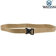 Tactical Belt DARK EARTH with Heavy Duty Buckle WADSN (WB-0003-DE)