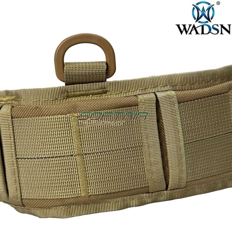 Tactical Belt DARK EARTH with Heavy Duty Buckle WADSN (WB-0008-DE)