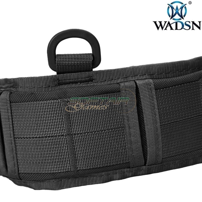 Tactical Belt BLACK with Heavy Duty Buckle WADSN (WB-0008-BK)