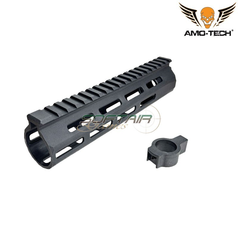 Handguard M4 8" BLACK LC Lightweight Amo-Tech® (amt-z0794-bk)