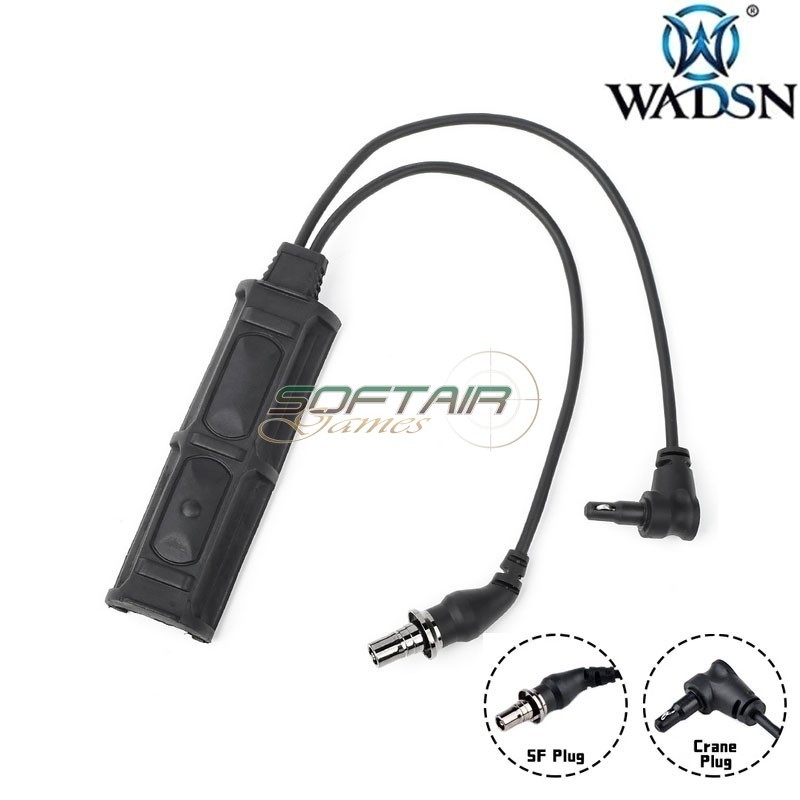 2 Channel Remote Cable with SF / Crane Plug WADSN (WD07075-BK)