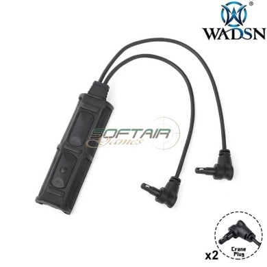 2 Channel Remote Cable with Crane / Crane Plug WADSN (WD07078-BK)