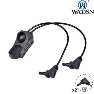Cavo remoto Dual Switch 2x Crane Plug BLACK WADSN (WD07049-BK)