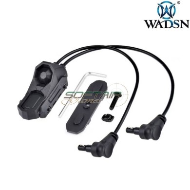 Dual Switch Remote Cable 2x Crane Plug BLACK WADSN (WD07049-BK)