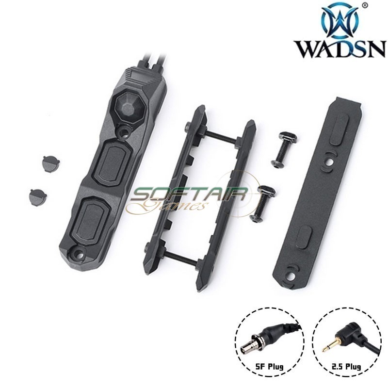 Cavo remoto LL Dual Switch SF / 2.5mm Plug BLACK WADSN (WD07084-BK)